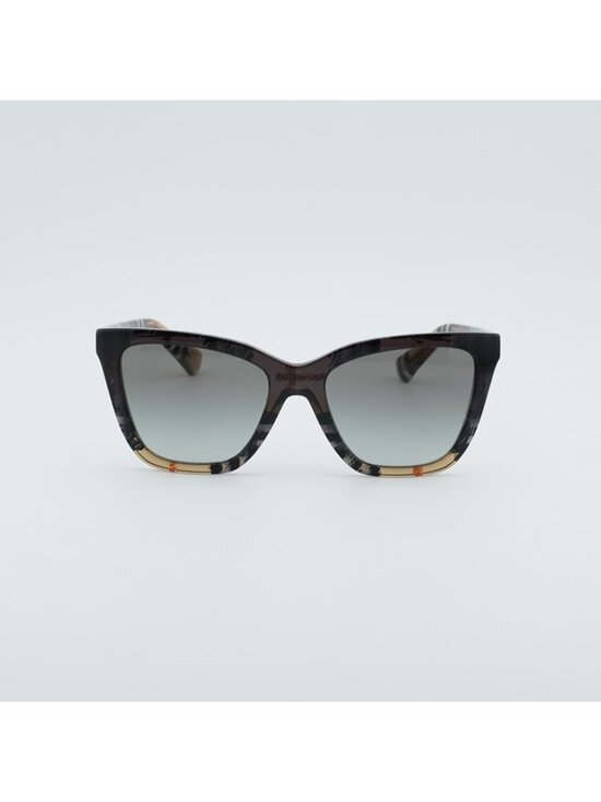 Burberry BE4470 420211 Sunglasses Brown/Check Sand Cat Eye Frame main image 7